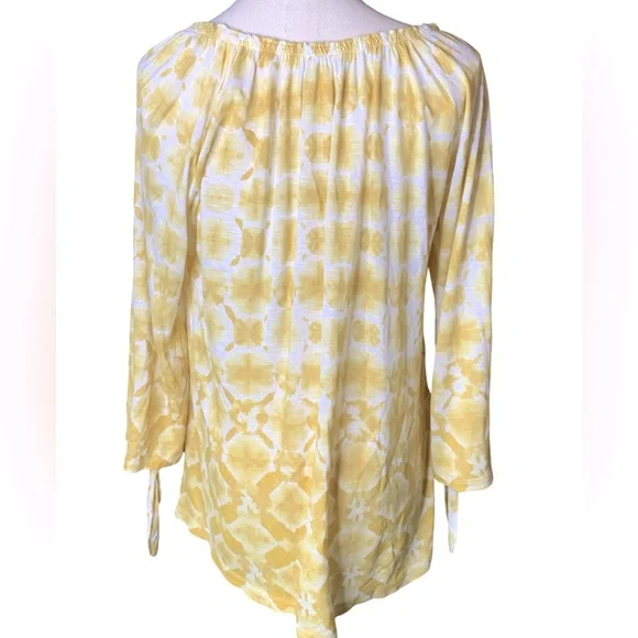 Chicos Tie-Dye Shibori Tunic - Picture 4 of 7